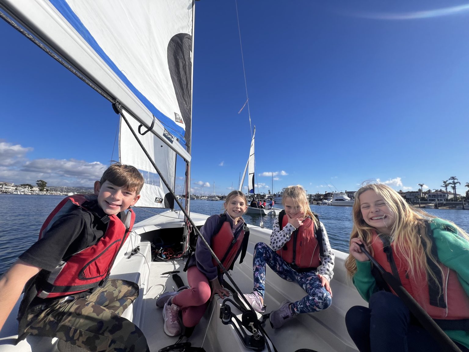 Youth Summer Sailing & Boating Camps at Marina Park in Newport Beach